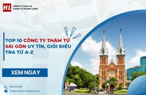 công ty thám tử Sài Gòn