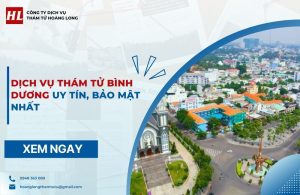 dịch vụ thám tử Bình Dương