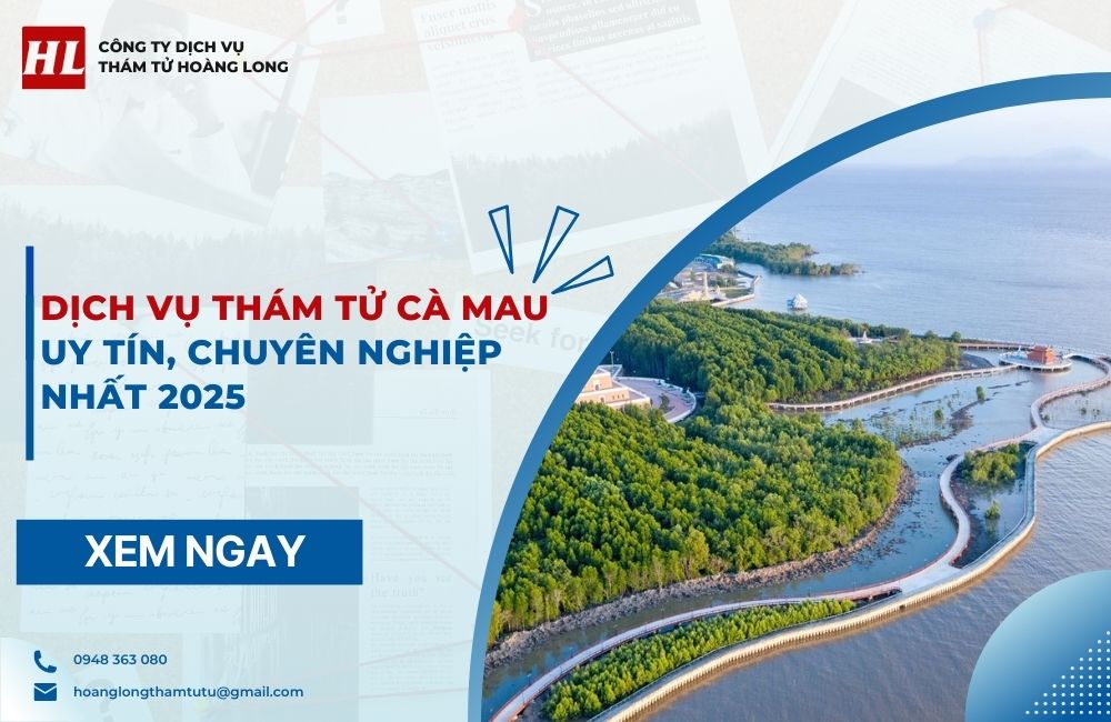 dịch vụ thám tử Cà Mau