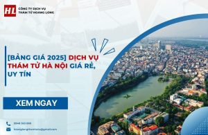 dịch vụ thám tử hà nội