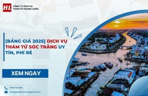 dịch vụ thám tử Sóc Trăng
