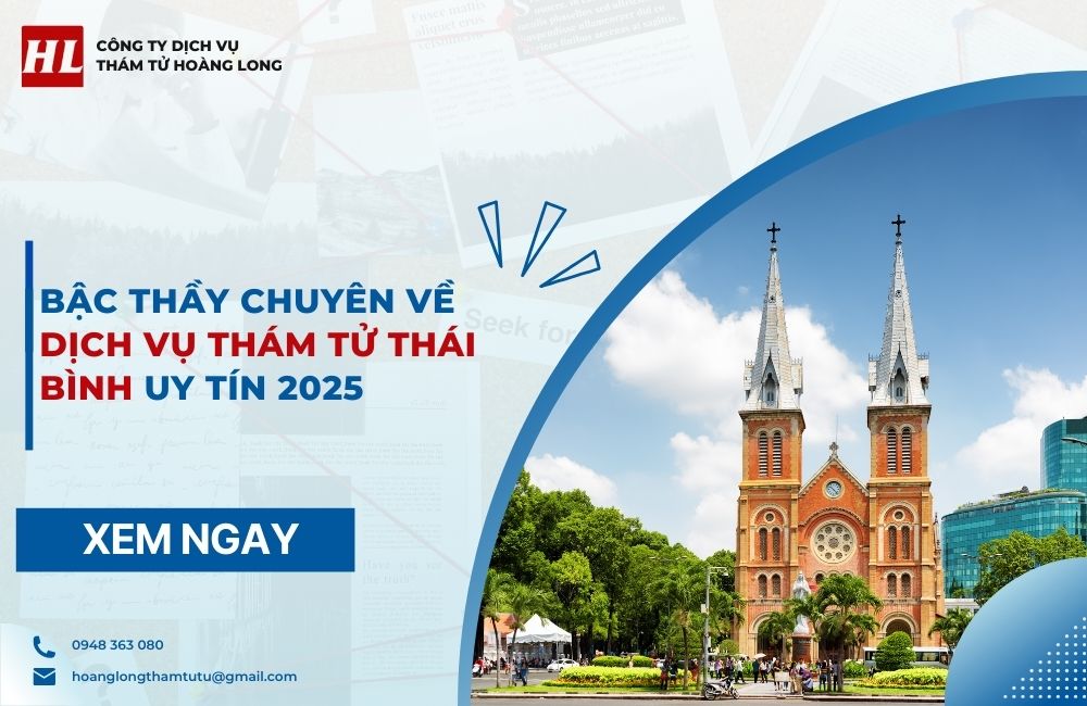 dịch vụ thám tử Thái Bình