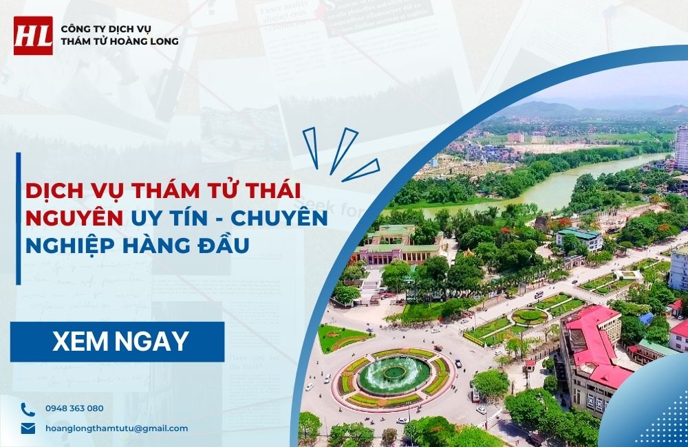 dịch vụ thám tử thái nguyên