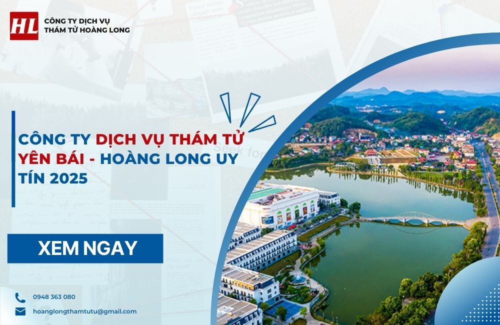 dịch vụ thám tử Yên Bái