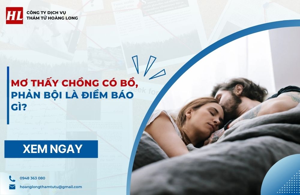 mơ thấy chồng có bồ
