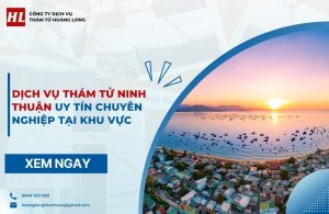 Dịch vụ thám tử Ninh Thuận