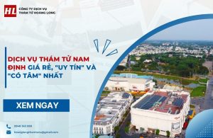 Dịch vụ thám tử Nam Định