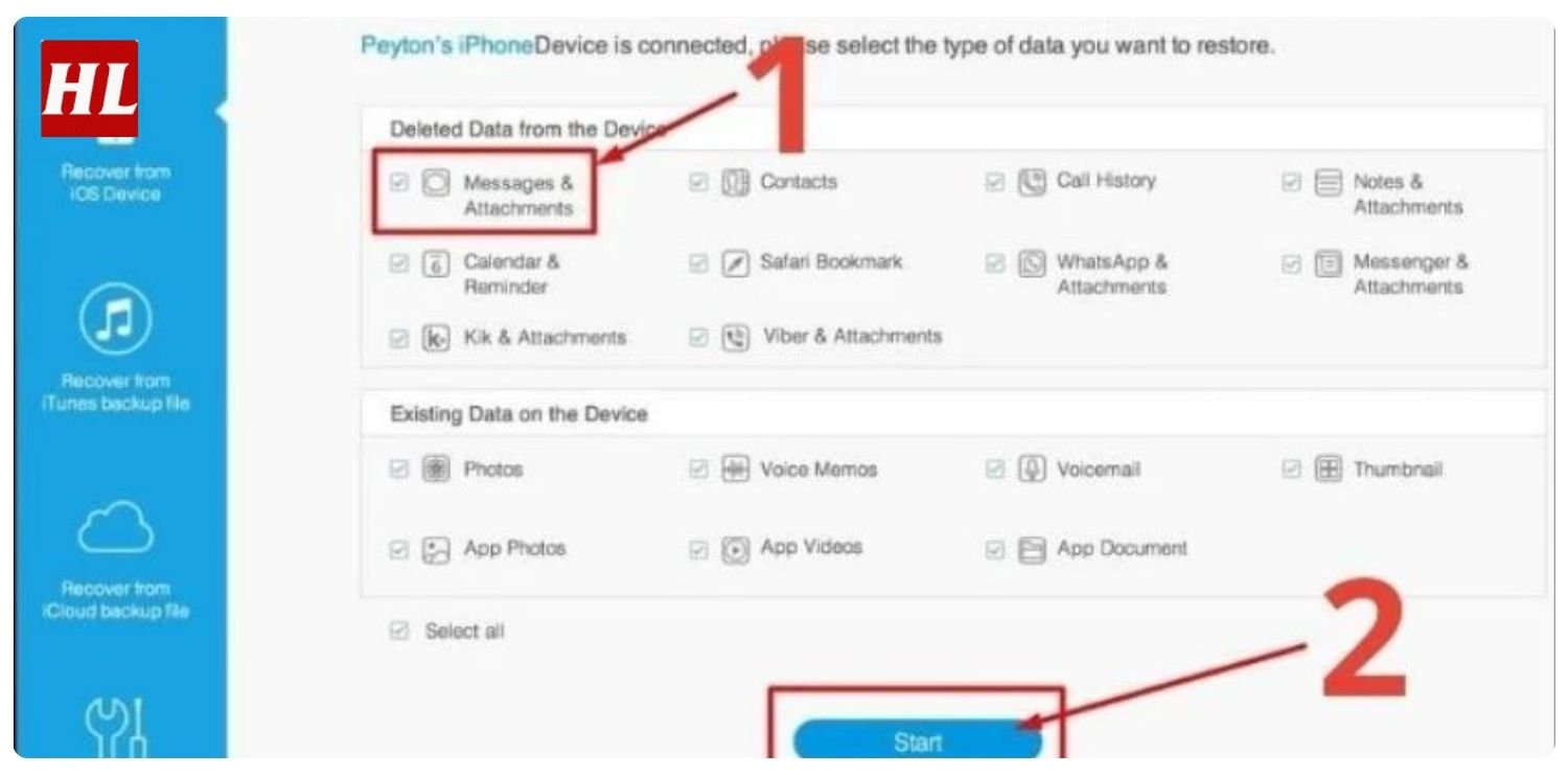 Cách khôi phục tin nhắn Messenger