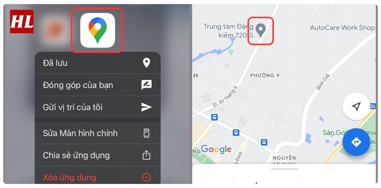 định vị điện thoại
