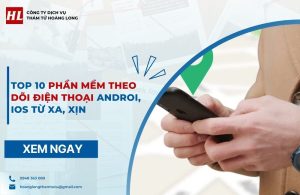 phần mềm theo dõi điện thoại