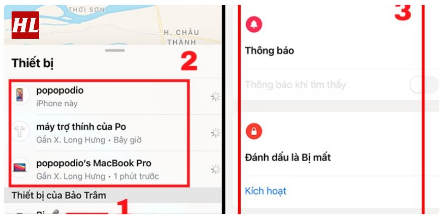 tìm điện thoại bị mất qua số điện thoại