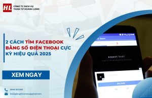 tìm facebook bằng số điện thoại