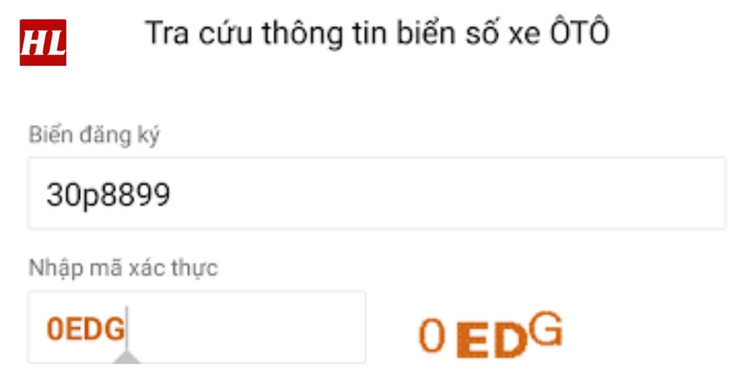 Hướng dẫn xác minh thông tin xe từ biển số online