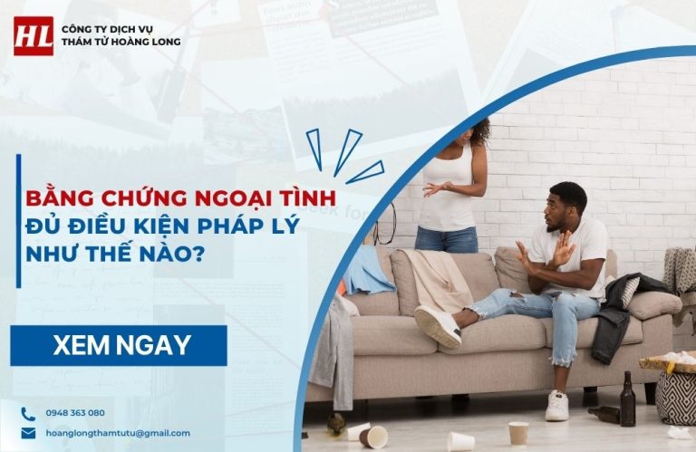 bằng chứng ngoại tình