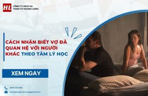 Cách nhận biết vợ đã quan hệ với người khác