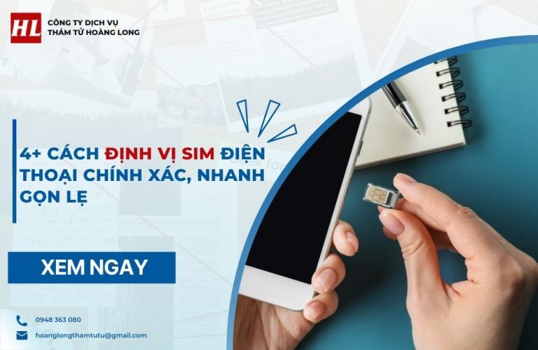 cách định vị sim điện thoại