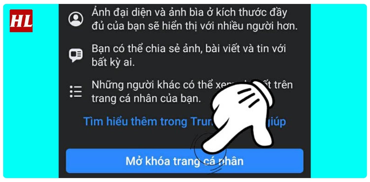 Cách khóa bảo vệ trang cá nhân Facebook