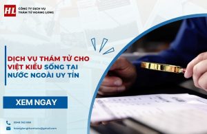 dịch vụ thám tử cho Việt Kiều