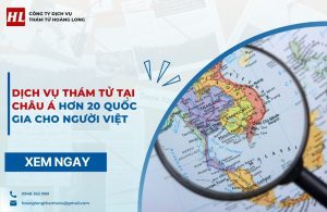 Dịch vụ thám tử tại châu Á