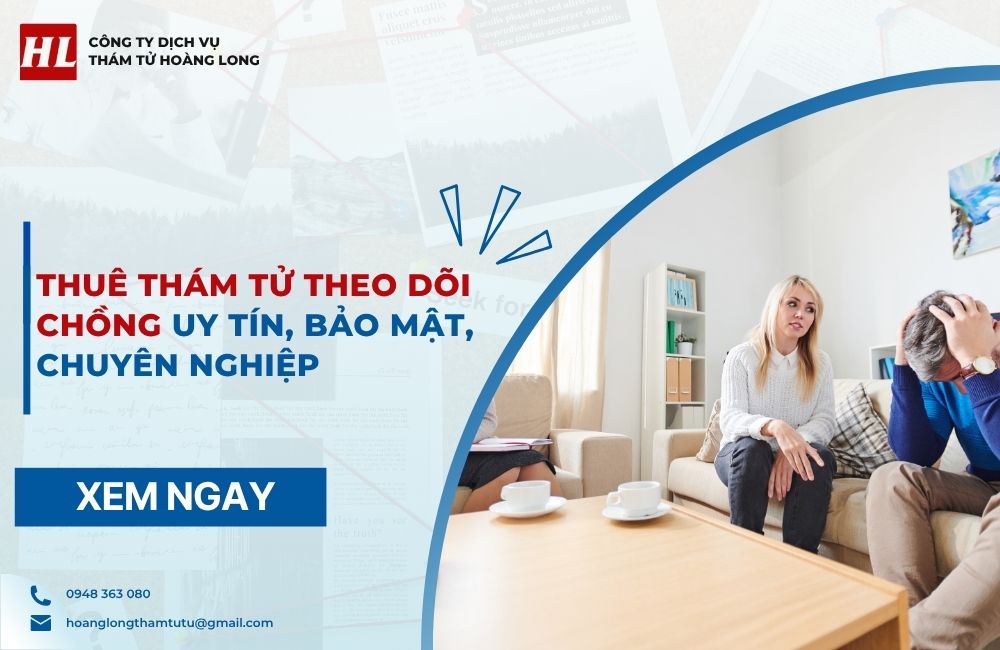 thuê thám tử theo dõi chồng