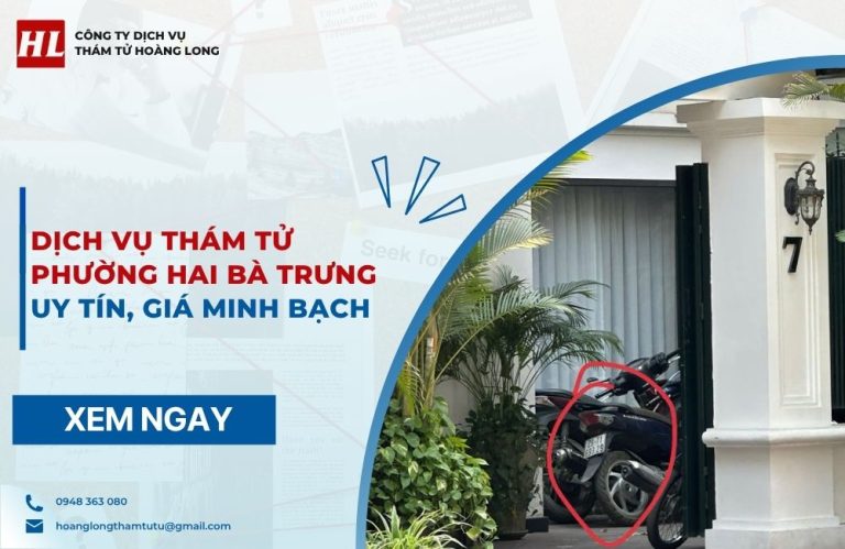 dịch vụ thám tử Phường Hai Bà Trưng