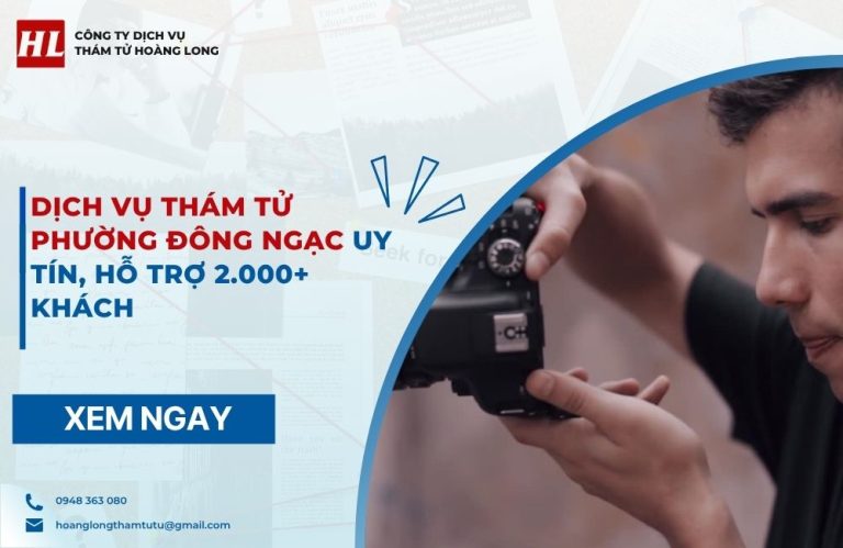 dịch vụ thám tử Phường Đông Ngạc