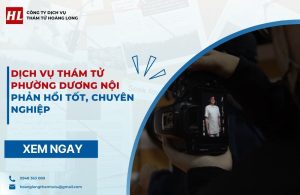 dịch vụ thám tử Phường Dương Nội