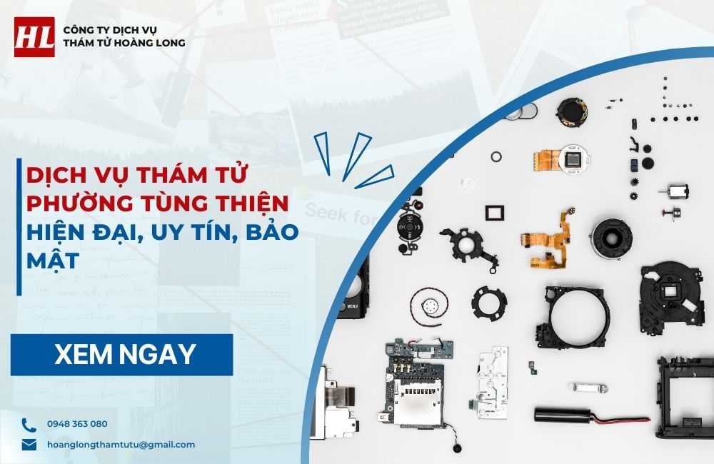 dịch vụ thám tử Phường Tùng Thiện