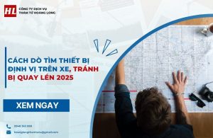 cách dò tìm thiết bị định vị trên xe