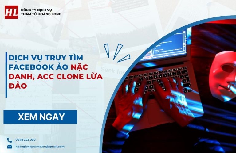 dịch vụ truy tìm Facebook ảo