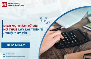 thám tử đòi nợ thuê