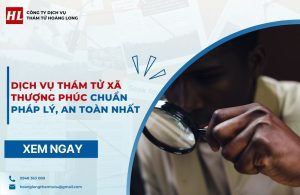 dịch vụ thám tử Xã Thượng Phúc