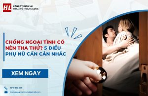 Chồng ngoại tình có nên tha thứ