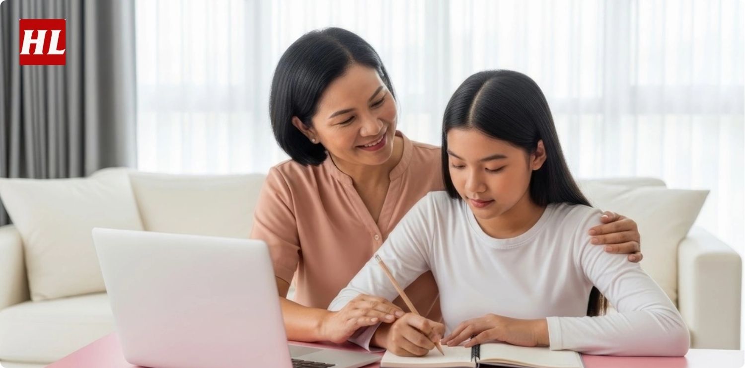 Con có người yêu sớm