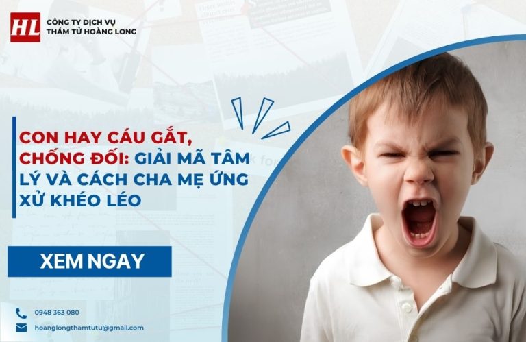 con hay cáu gắt