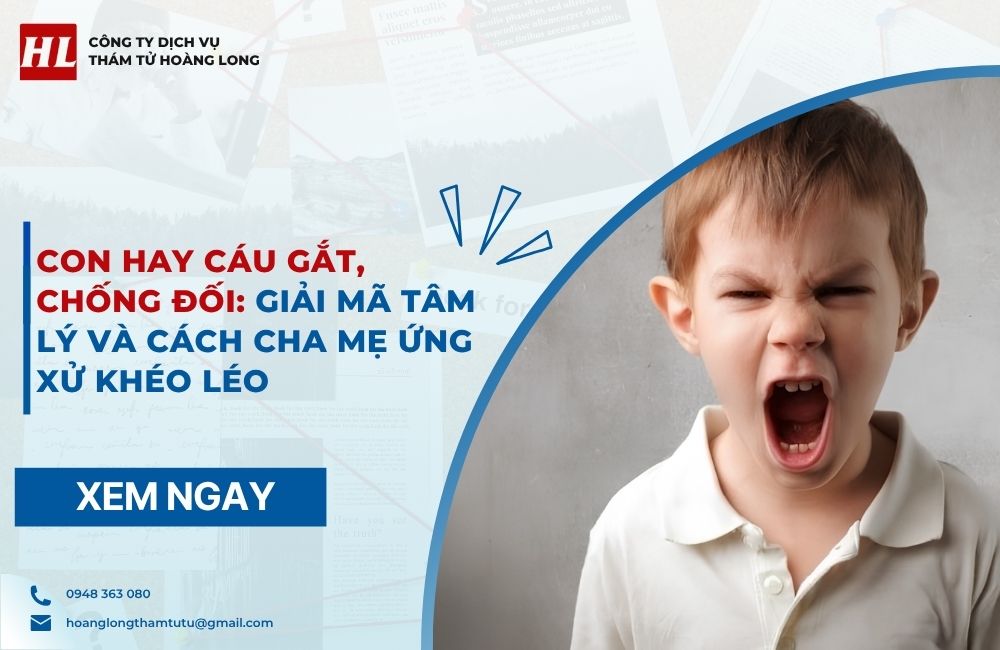 con hay cáu gắt