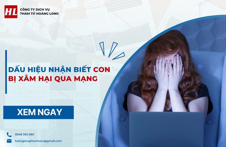 Dấu hiệu con bị xâm hại qua mạng