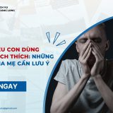 Dấu hiệu con dùng chất kích thích
