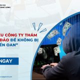 Dấu hiệu công ty thám tử lừa đảo