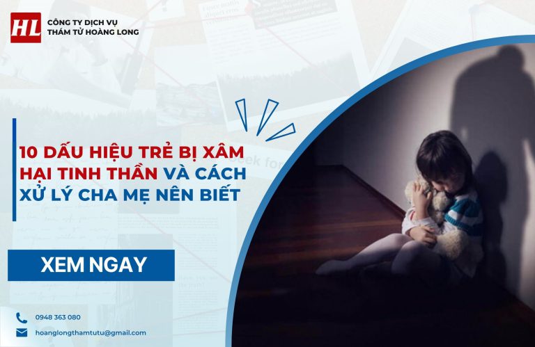 dấu hiệu trẻ bị xâm hại tinh thần