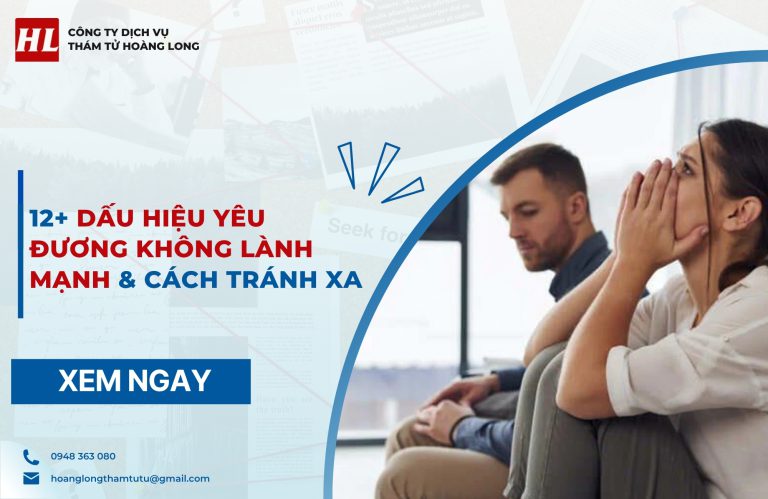 dấu hiệu yêu đương không lành mạnh