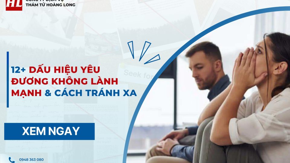 dấu hiệu yêu đương không lành mạnh