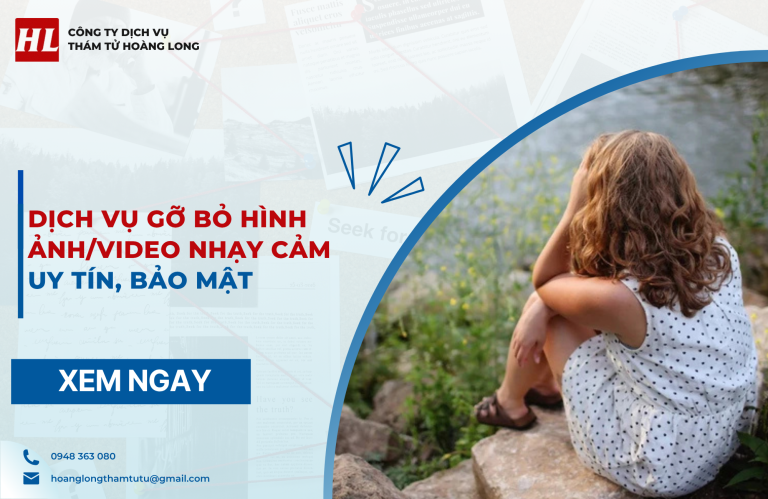Dịch vụ gỡ bỏ hình ảnh/video nhạy cảm