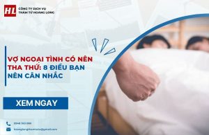 Vợ ngoại tình có nên tha thứ