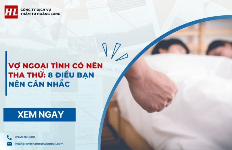 Vợ ngoại tình có nên tha thứ