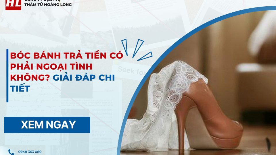 bóc bánh trả tiền có phải ngoại tình