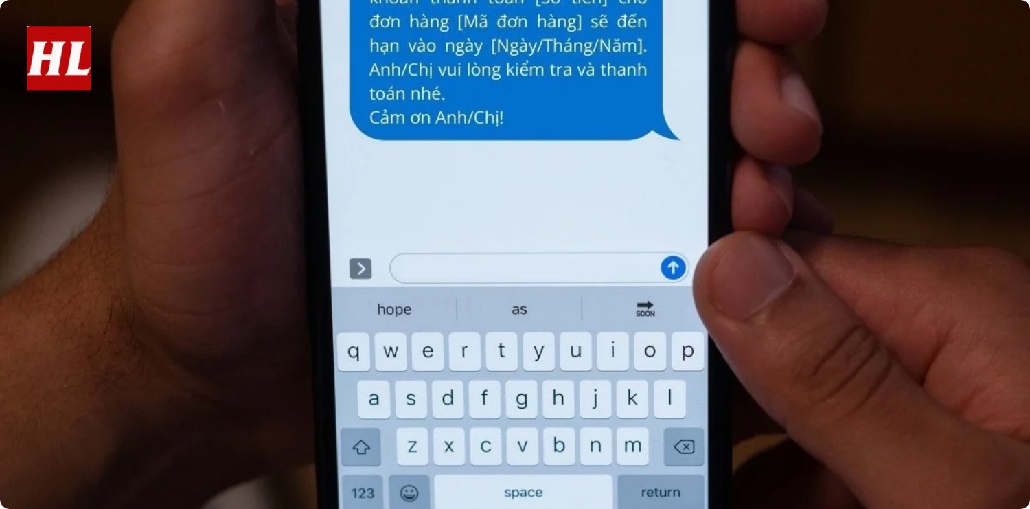 Cách đòi nợ qua tin nhắn