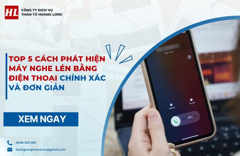 cách phát hiện máy nghe lén bằng điện thoại