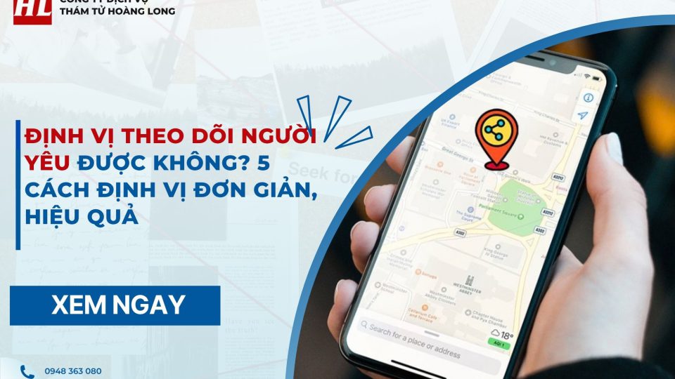 Định vị theo dõi người yêu
