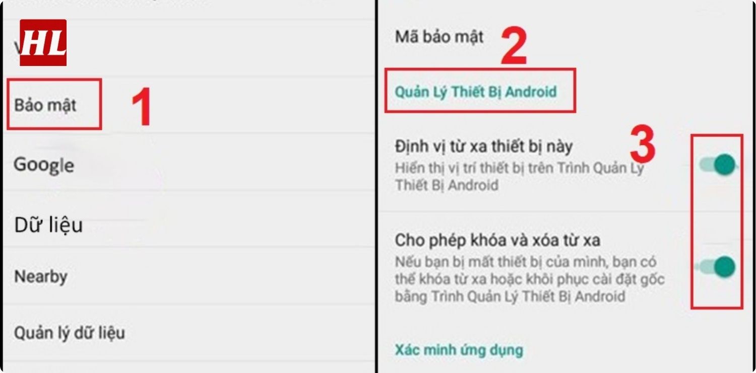 Tra cứu danh sách ứng dụng quản trị thiết bị
